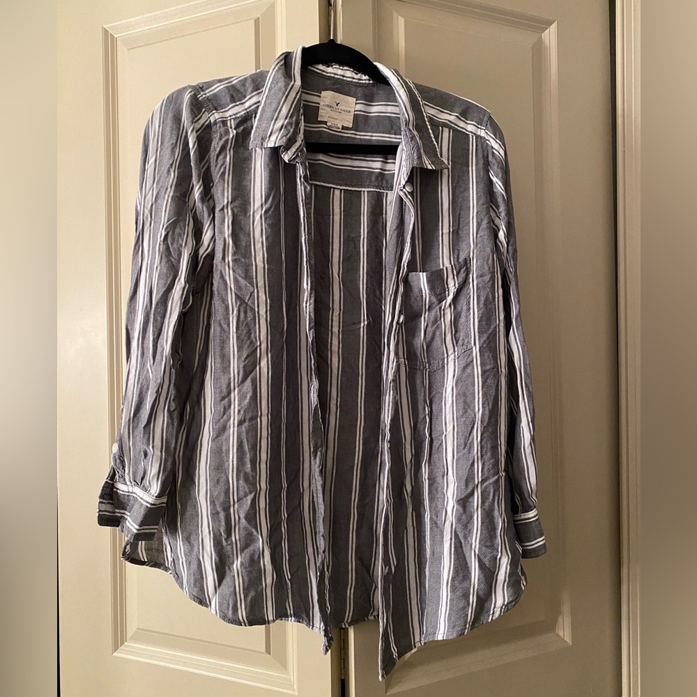 Womens button down shirt